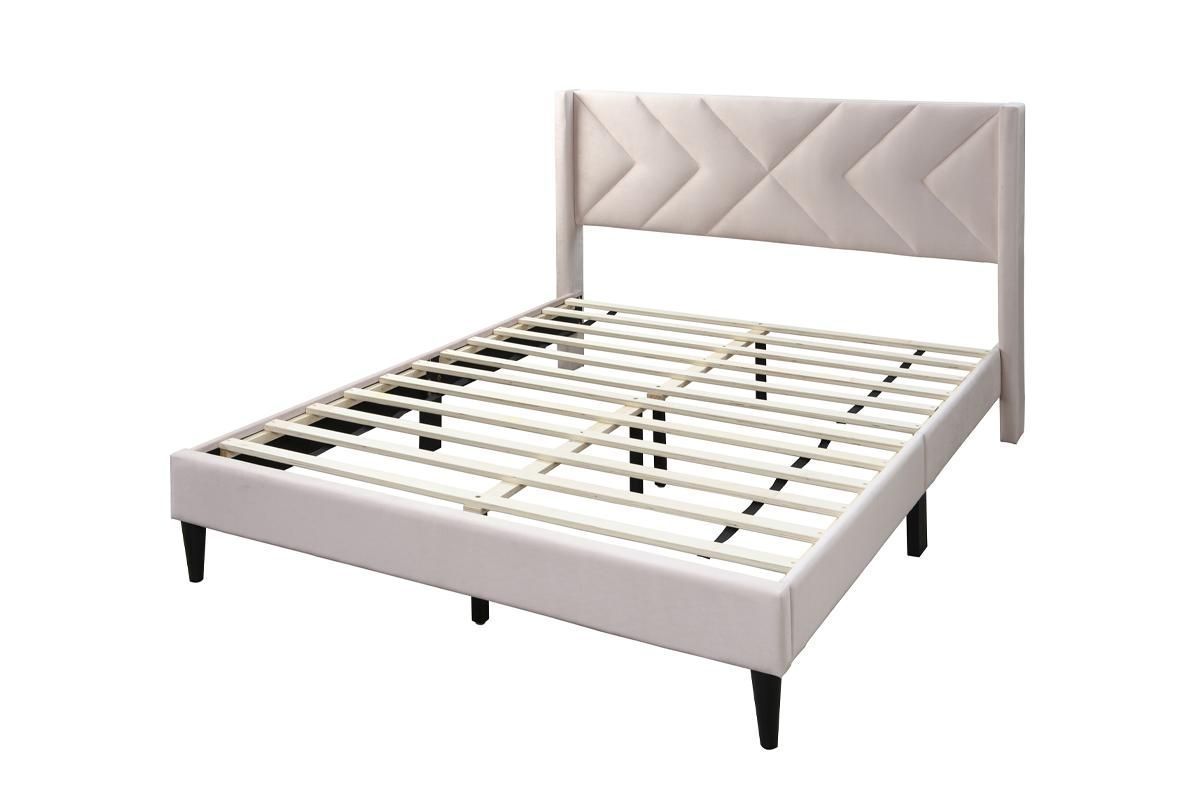 Light Pink Queen Bed