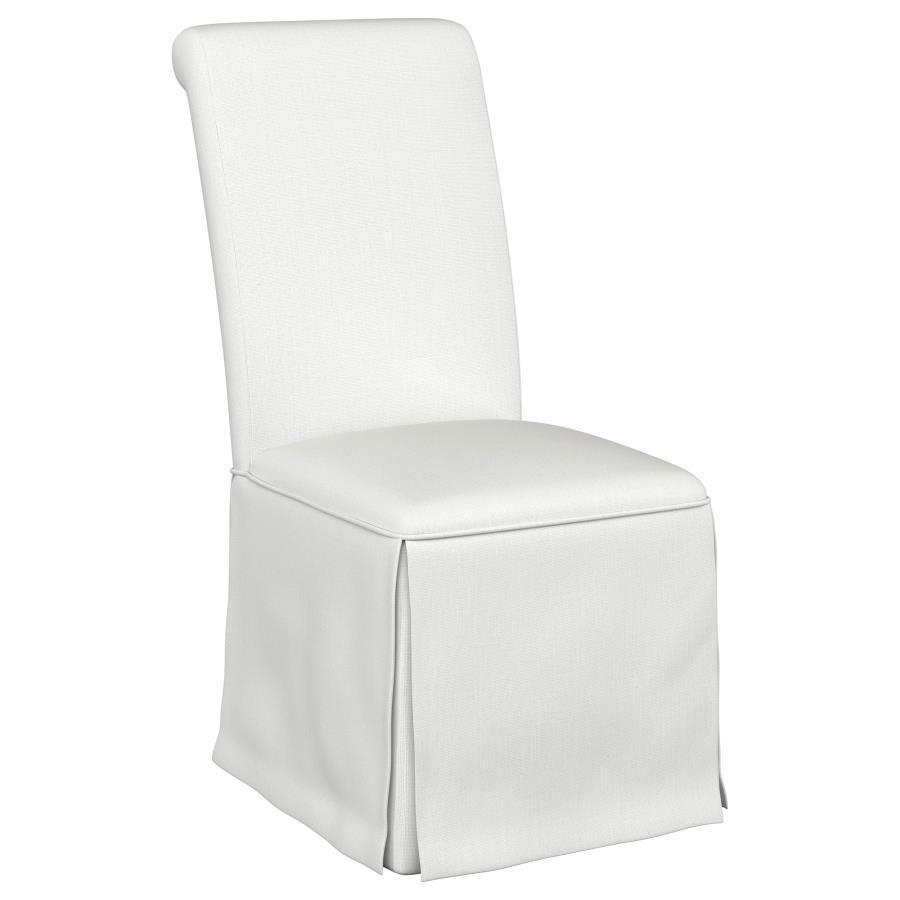 Shawna - Upholstered Skirted Dining Chair (Set of 2)