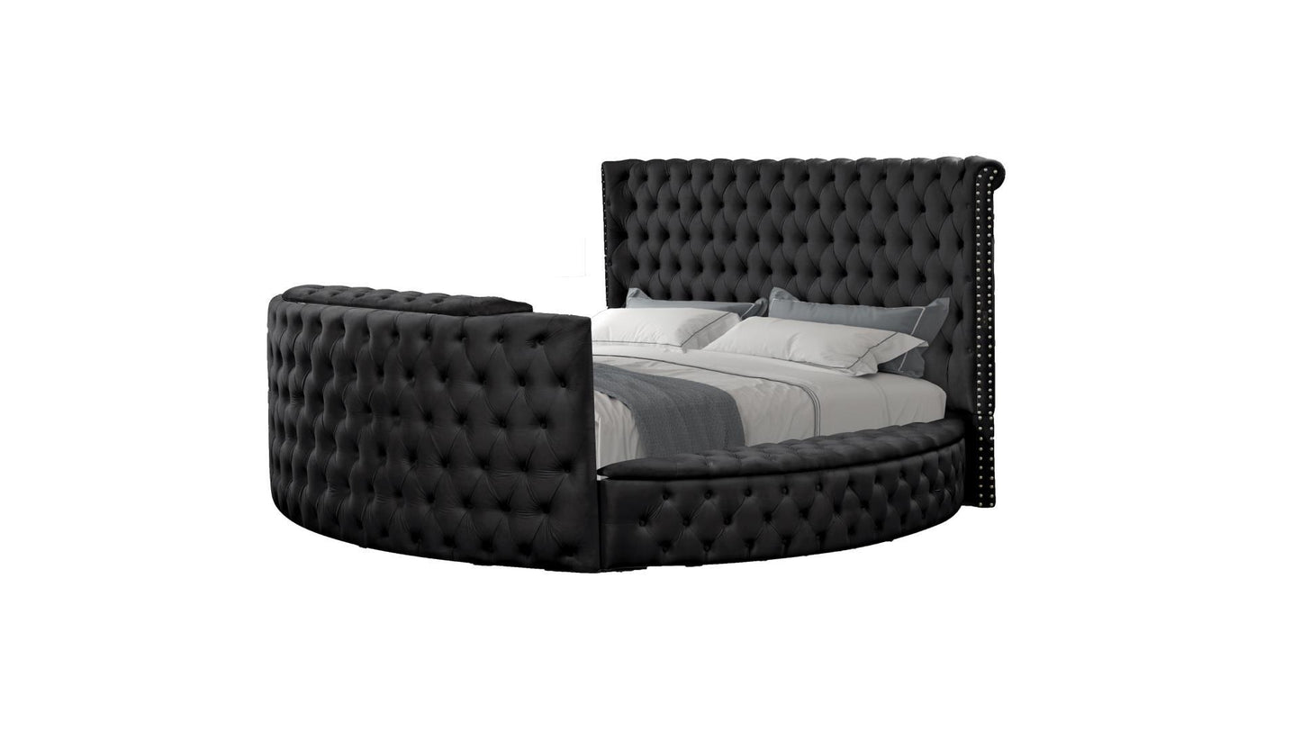 Maya Black - Queen Bed