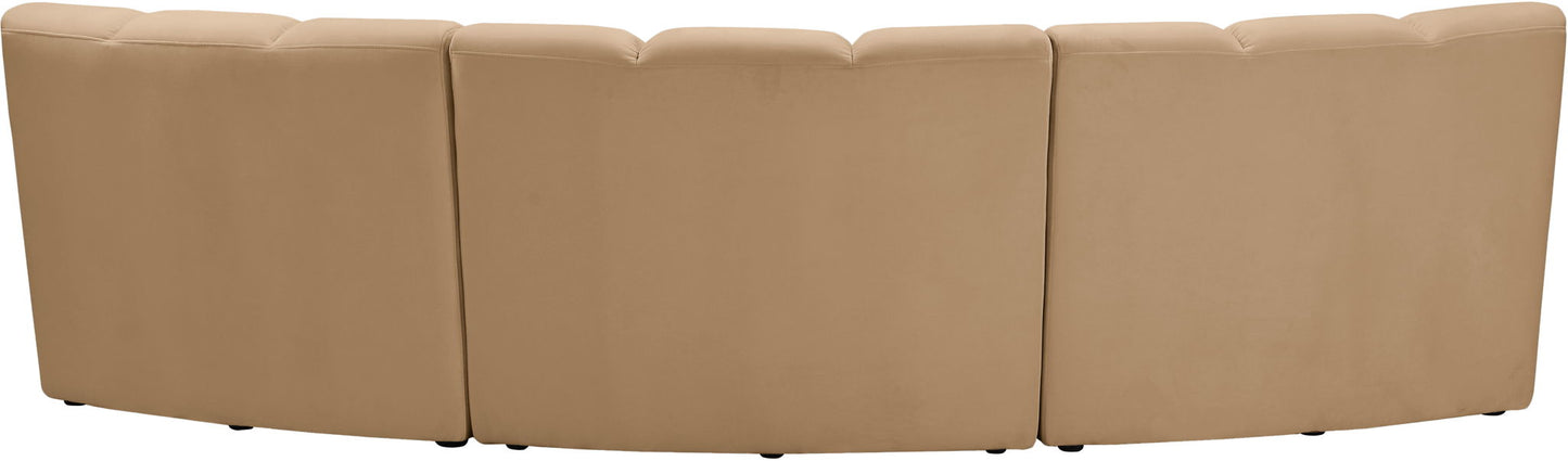 Infinity - 3 Piece Modular Sectional - Camel