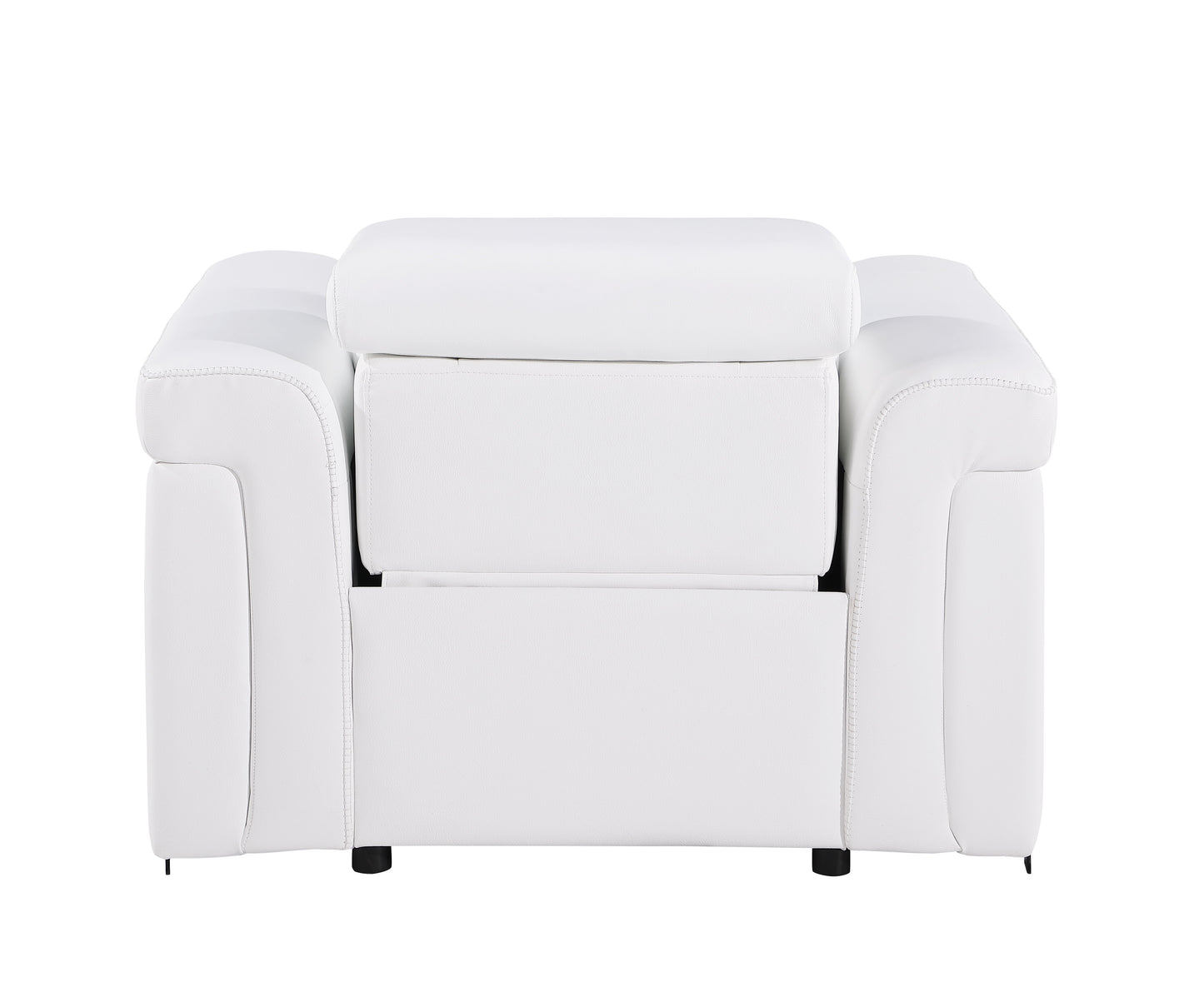 1126 - Top Grain Power Reclining Italian Leather Chair