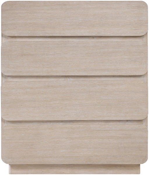Adagio - Solid Wood And Oak Veneer Chest - Natural