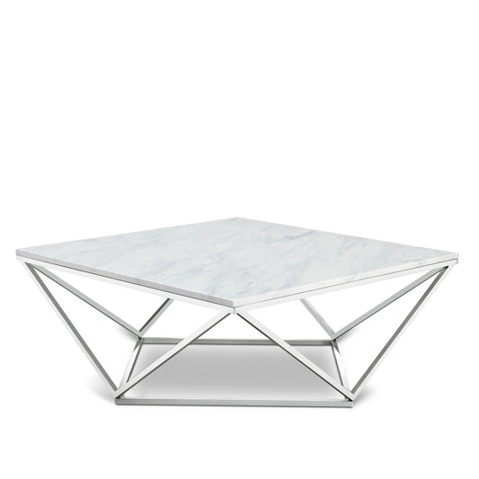 Skylar - Coffee Table - Pearl Silver