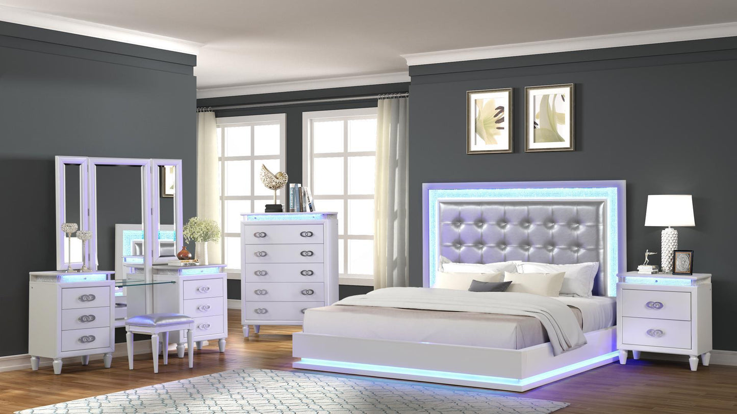 Passion w/ Vanity - King 5 Piece Bedroom Set