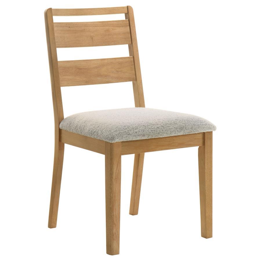 Duncan - Ladder Back Dining Side Chair (Set of 2) - Washed Oak