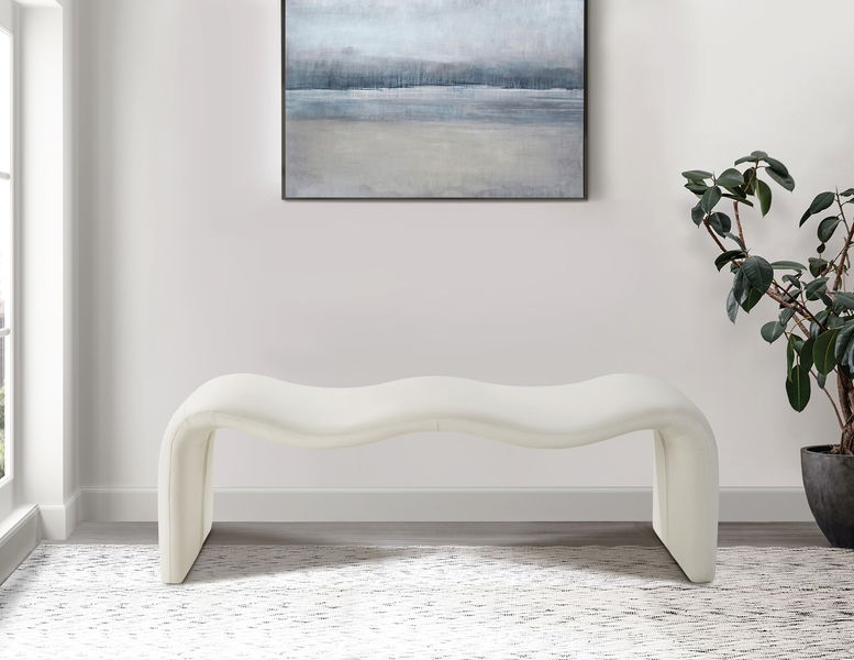 Willow - Faux Leather Bench