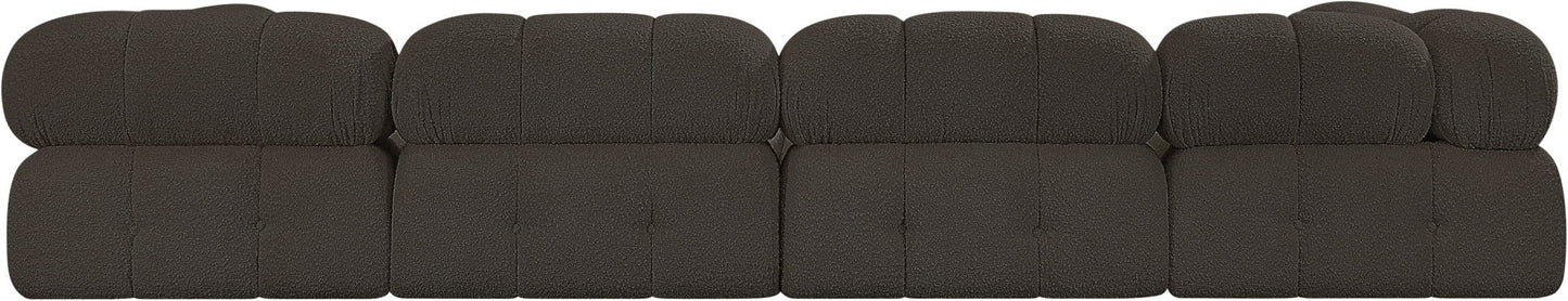 Ames - 6 Piece Fabric Modular U-Shaped Sectional