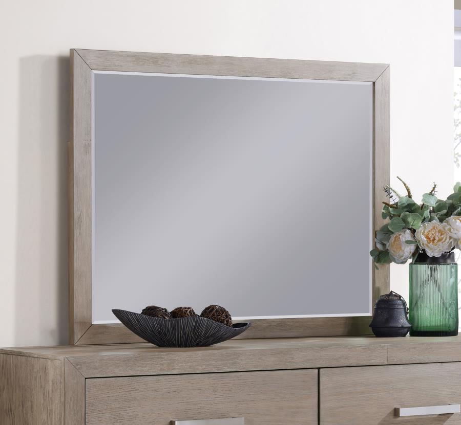 Kenora - Dresser Mirror - Barley Brown