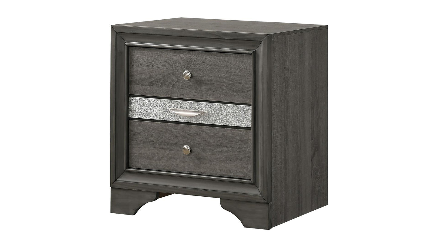 Matrix Gray - Nightstand