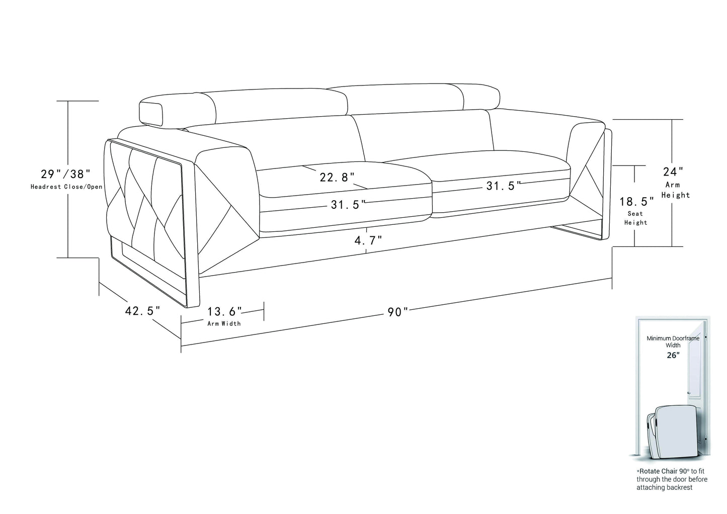 903 - Sofa Set