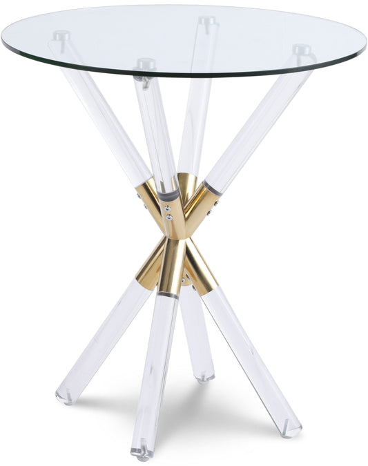 Mercury - End Table - Gold