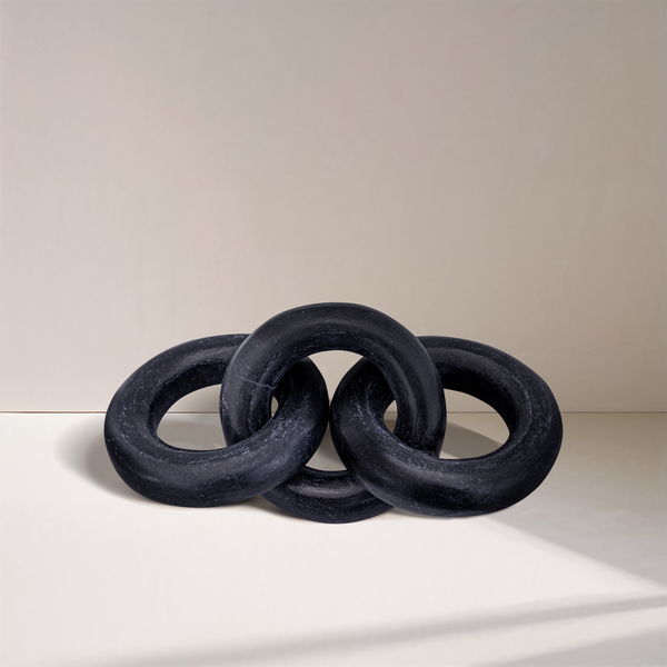 Rings - Marble Decorative Chain Links