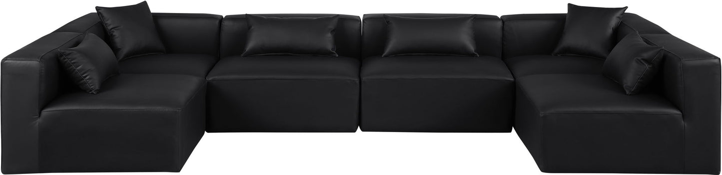 Cube - 6 Piece Modular Armless Sectional