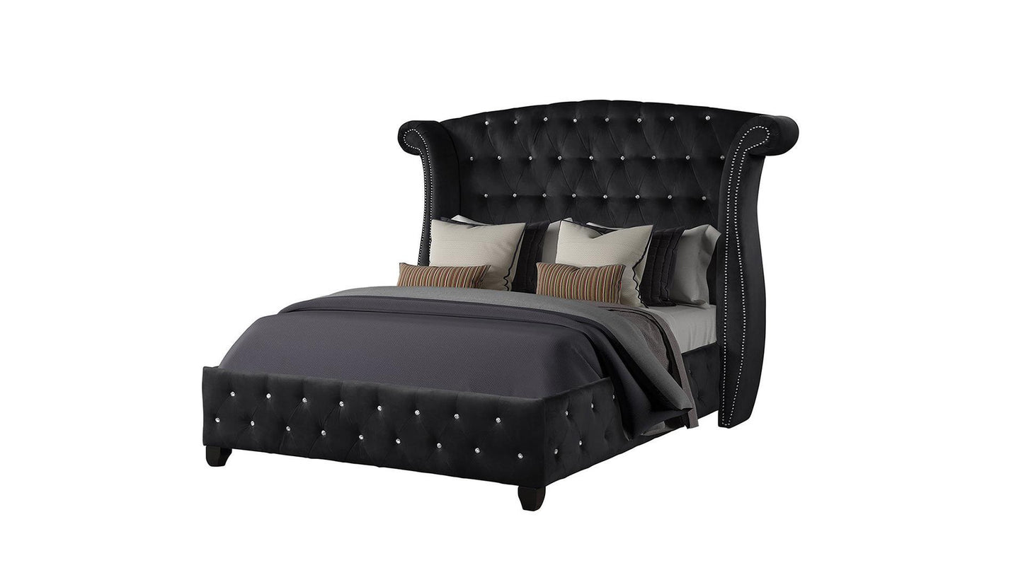 Sophia Black - Queen Bed