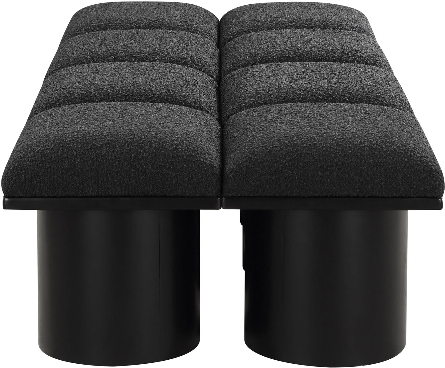 Pavilion - 8 Piece Modular Bench With Black Base