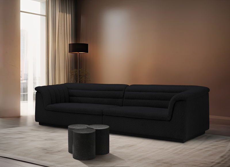 Dimple - 3 Piece Modular Coffee Table - Terazzo Finish