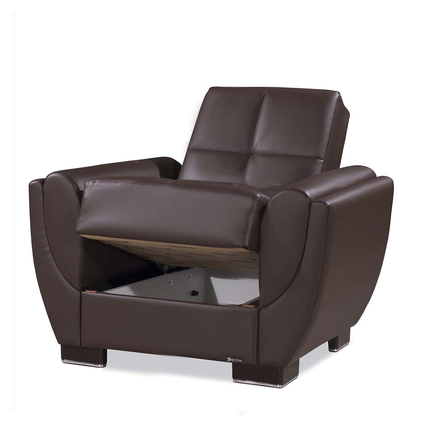 Ottomanson Armada Air - Upholstered Convertible Armchair With Storage