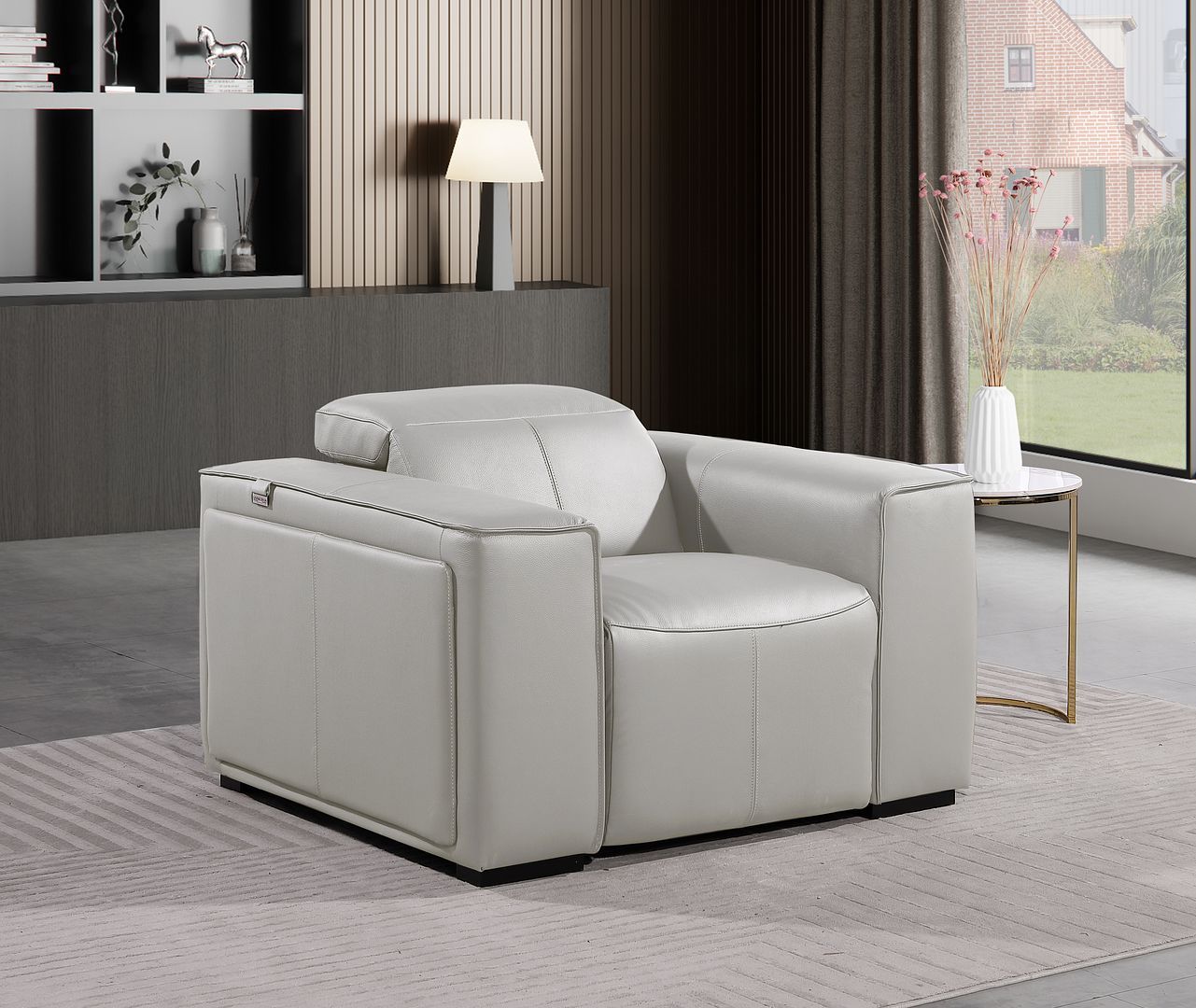 1126 Power Reclining Chair With Power Headrests