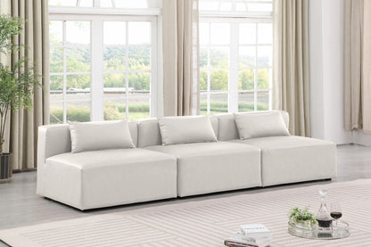 Cube - Modular 3 Seat Armless Sofa