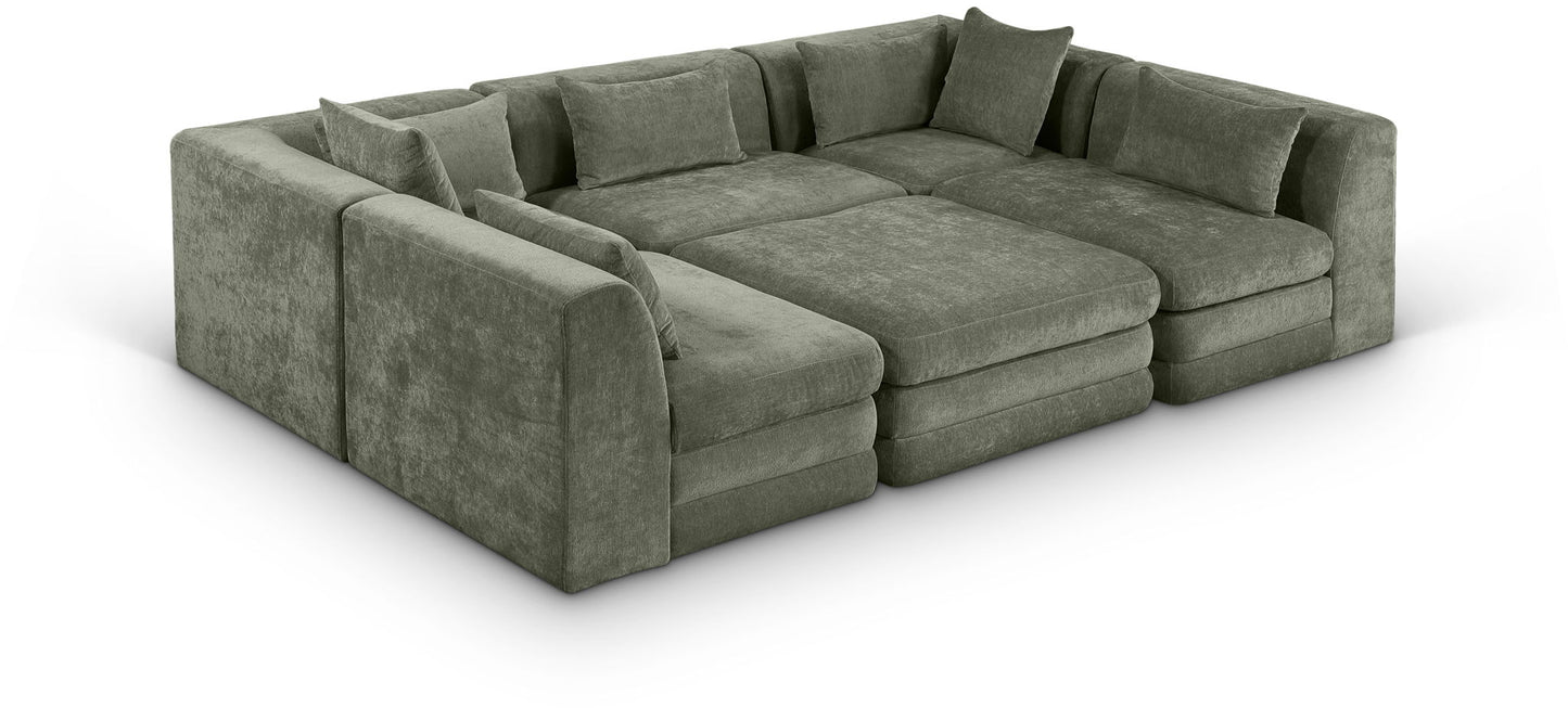 Stellar - 6 Piece Upholstered Modular Sectional