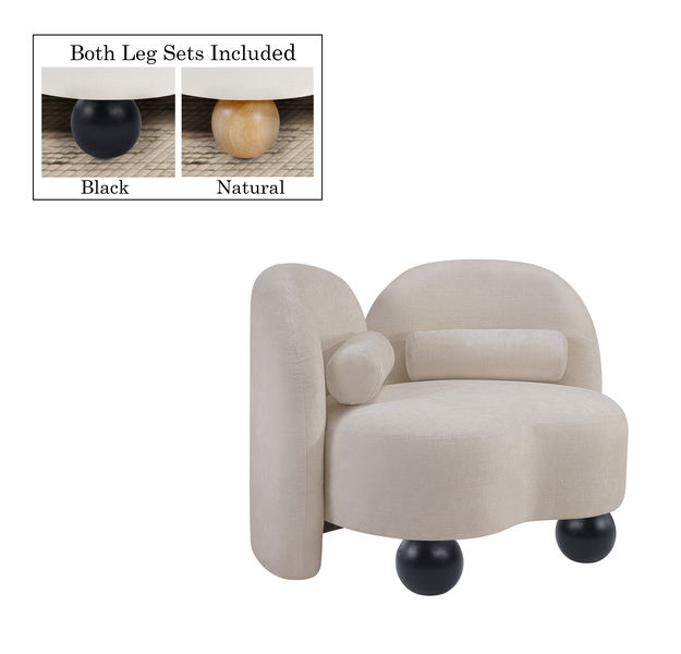 Daphne - Chenille Chair