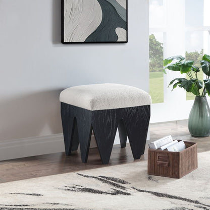 Altair - Fabric Bench - Black Base