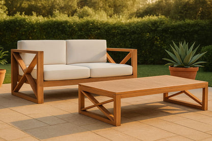Anguilla - Water Resistant Outdoor Loveseat