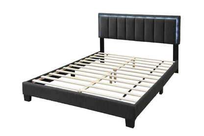 Charcoal LED Sheep Queen Bed