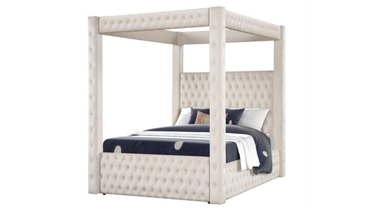 Cream Vanity Monica - Queen Bed