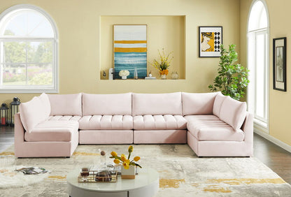 Jacob - Modular U-Shaped Sectional 6 Piece