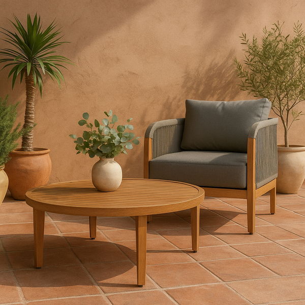 Maui - Outdoor Patio Coffee Table - Natural
