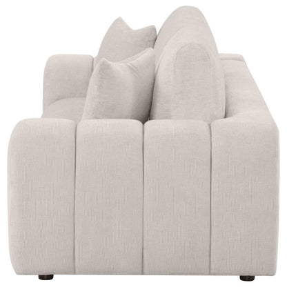 Burnett - Chenille Upholstered Wide Arm Sofa