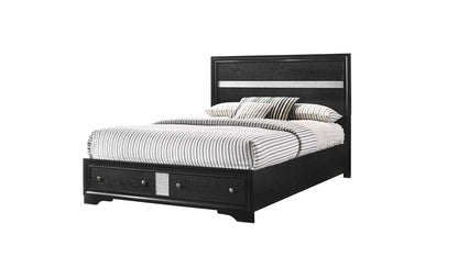 Matrix Black - Queen 5 Piece Bedroom Set