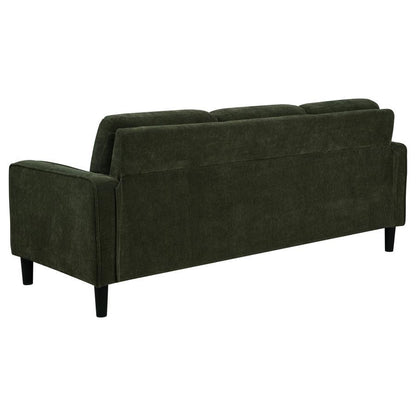 Ruth - Upholstered Track Arm Sofa Set