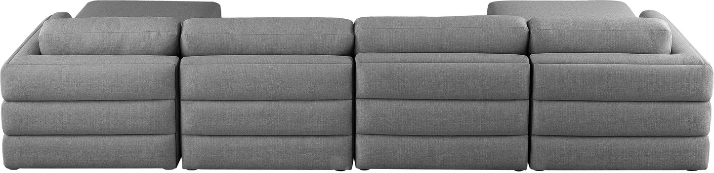 Beckham - 6 Piece Double Chaise Modular Sectional