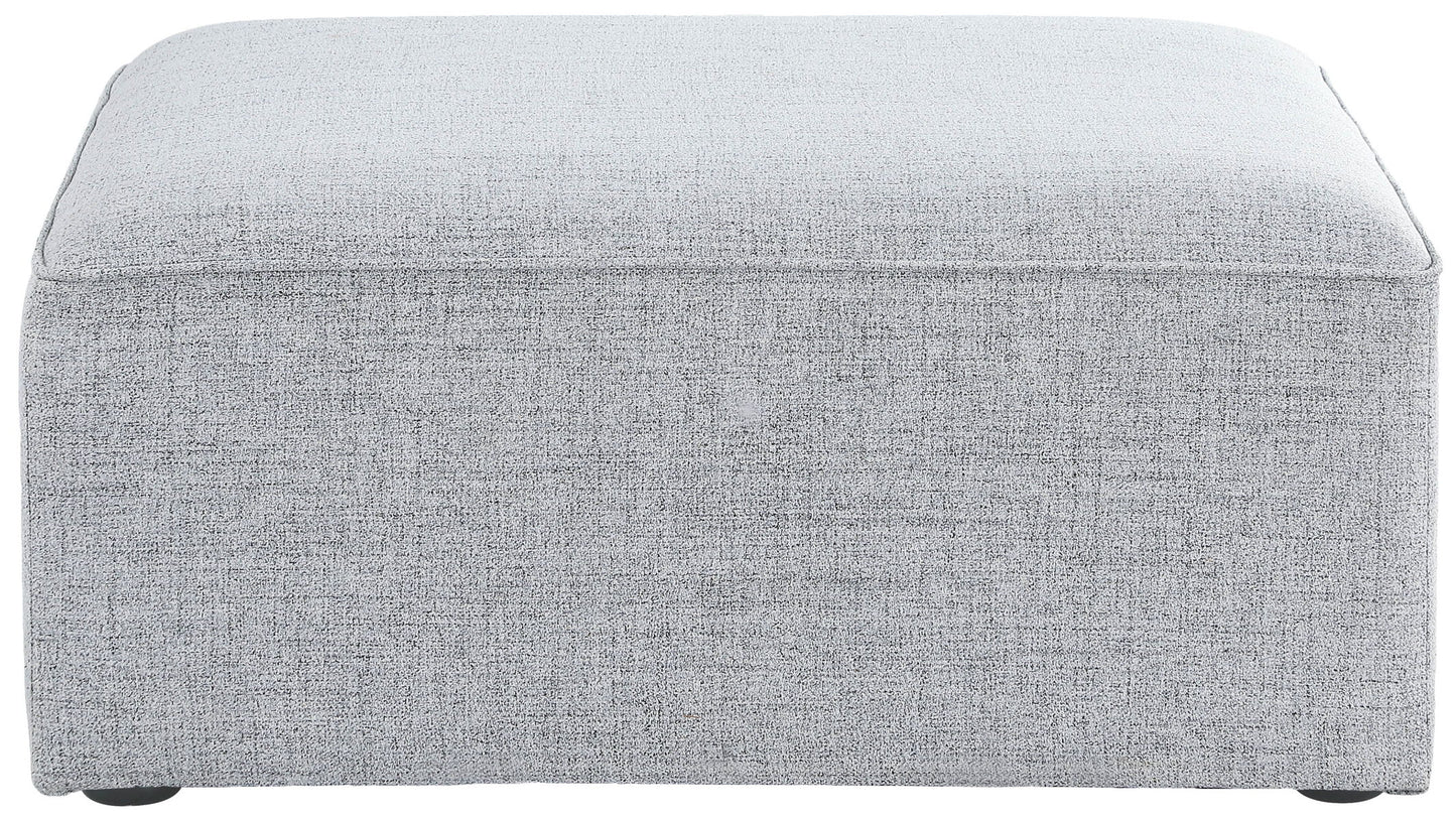 Cube - Linen Ottoman