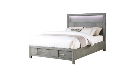 Gray Kenzo - Queen Bed