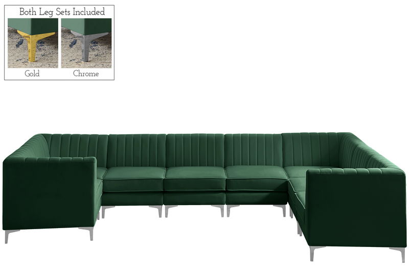 Alina - 8 Piece Modular U-Shaped Sectional