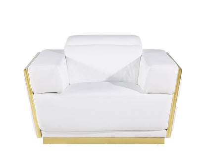 1111 - Leather Living Room Set