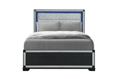 Soleil - Queen Bed - Charcoal