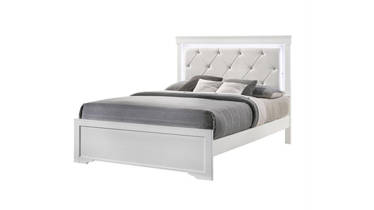 Brooklyn - King Bed - White