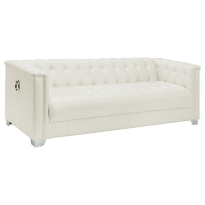 Chaviano - Upholstered Track Arm Sofa Set