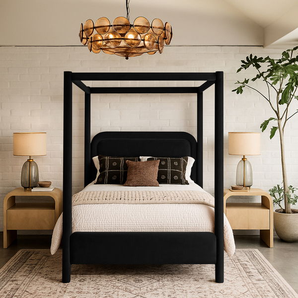 Salina - Velvet Upholstered Bed