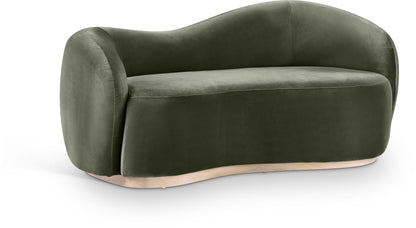 Gustavo - Velvet Upholstered Loveseat