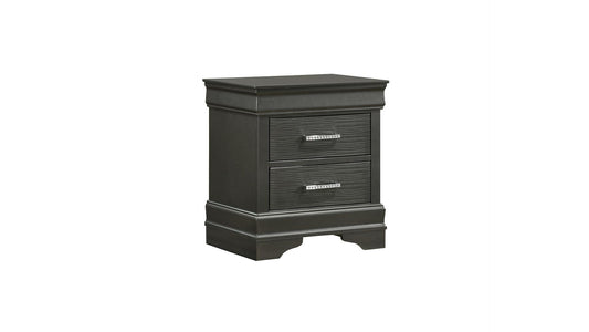 Brooklyn - Nightstand - Gunmetal