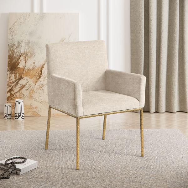 Reeves - Dining Chair With Gold Legs (Set of 2)