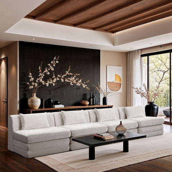 Stellar - 4 Piece Upholstered Modular Sectional