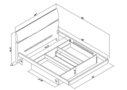 Wynn - Storage Bed