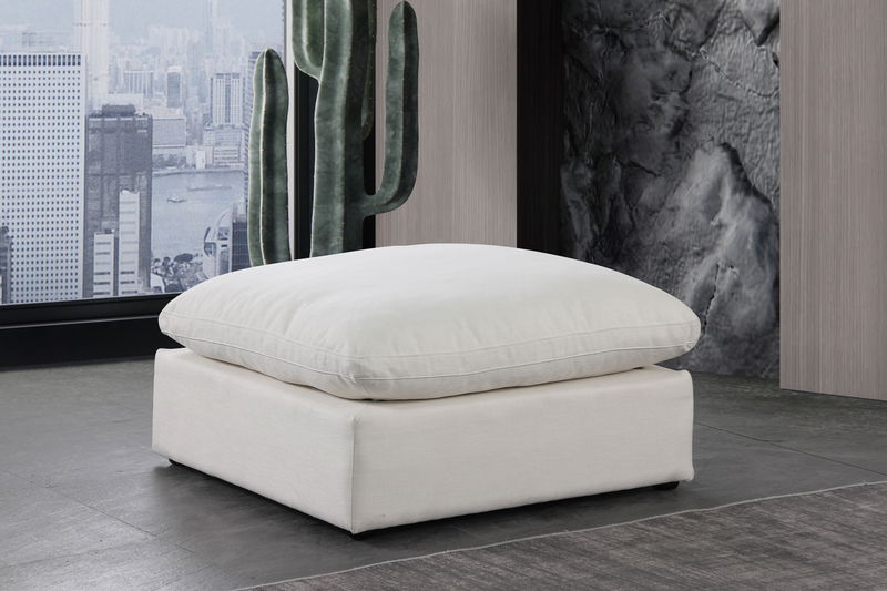 Comfy - Linen Ottoman