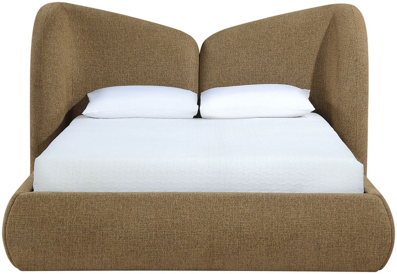 Elowen - Chenille Fabric Upholstered Bed